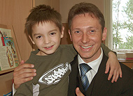 Helmut & Russian boy